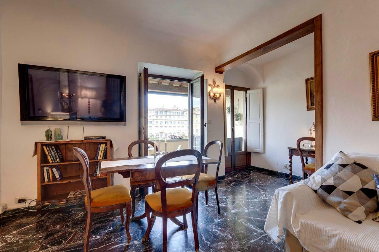 Historical Apartment Spectacular Arno View With Balcony From 12 Th Century. Firenze Bagian luar foto