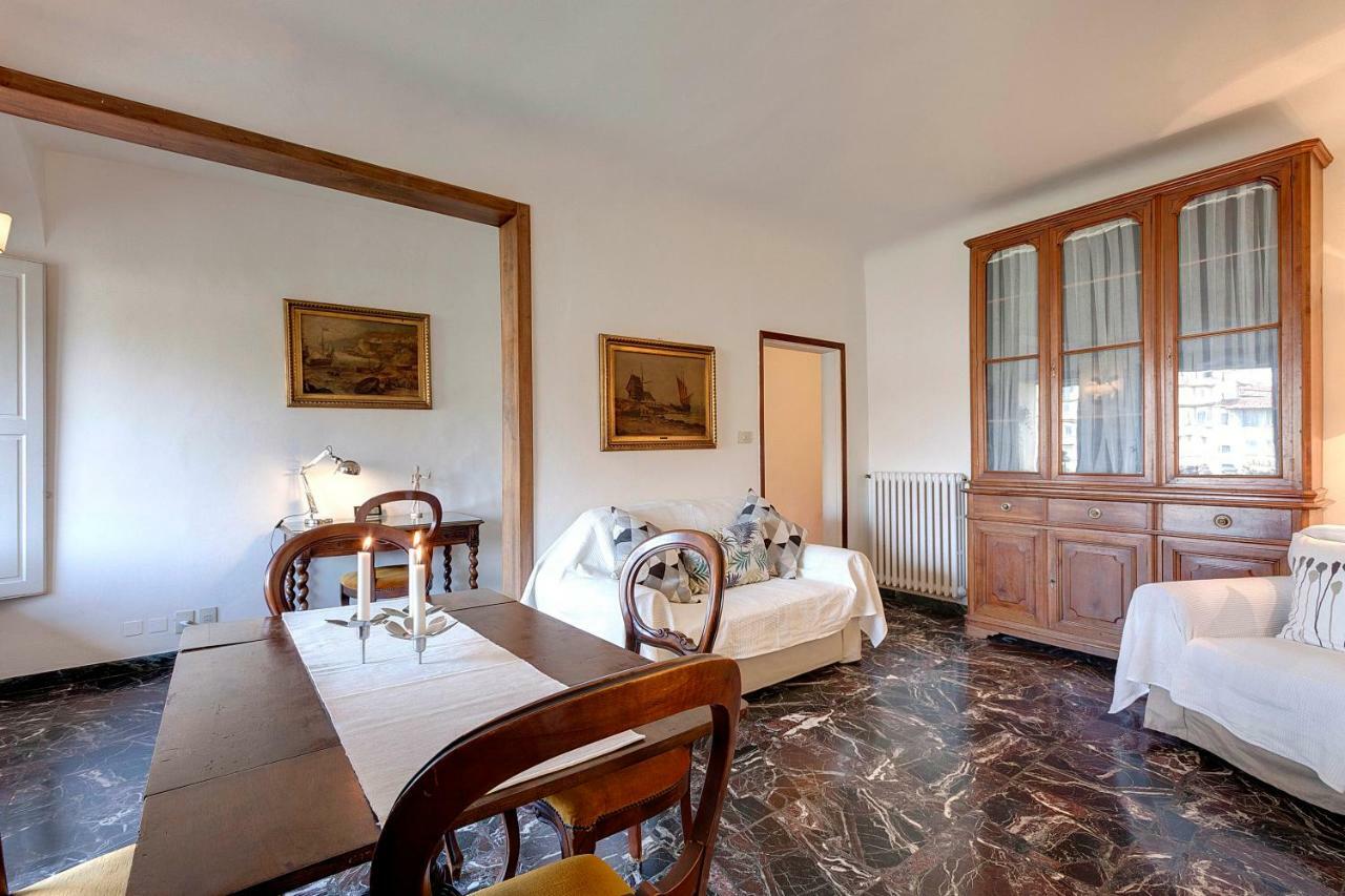 Historical Apartment Spectacular Arno View With Balcony From 12 Th Century. Firenze Bagian luar foto