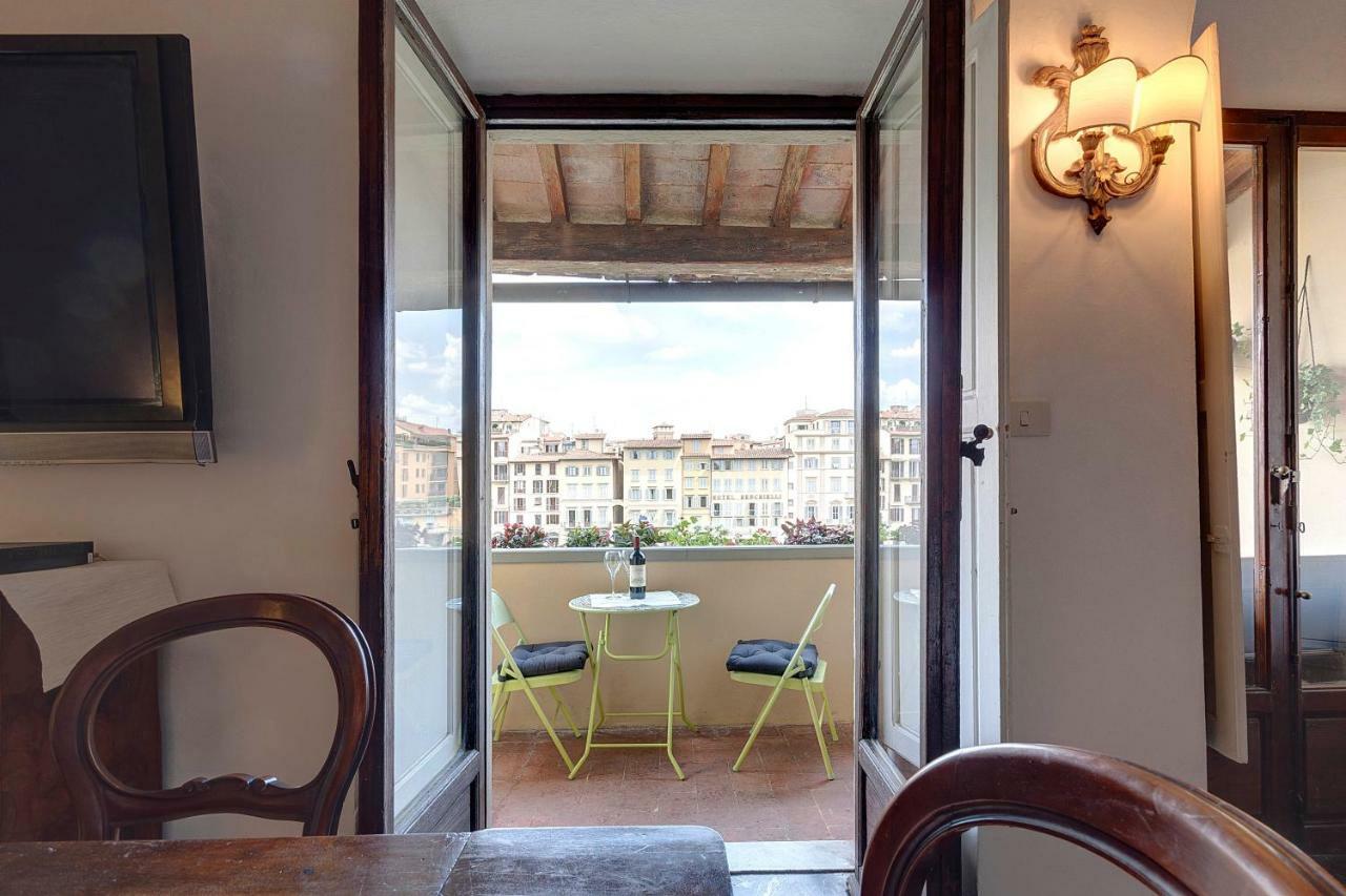 Historical Apartment Spectacular Arno View With Balcony From 12 Th Century. Firenze Bagian luar foto