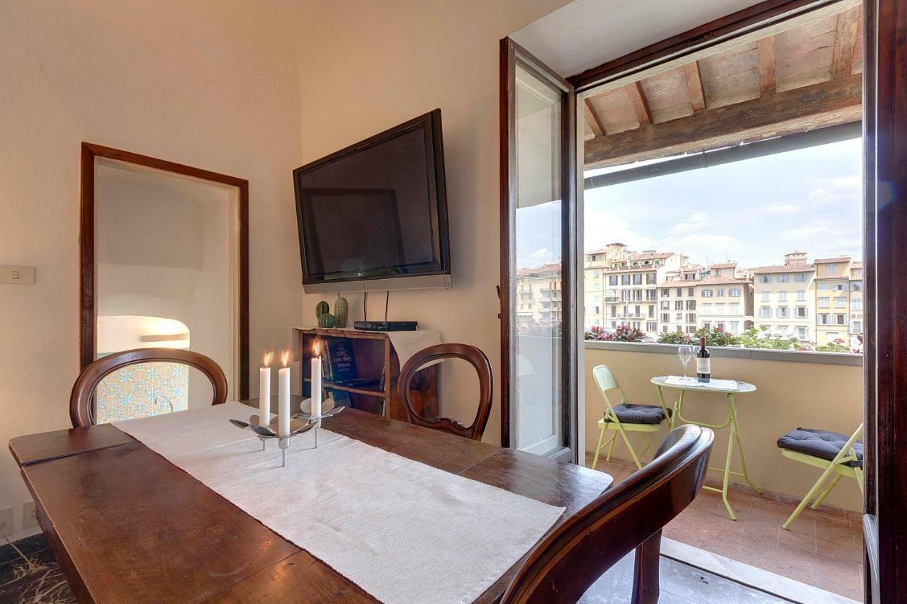 Historical Apartment Spectacular Arno View With Balcony From 12 Th Century. Firenze Bagian luar foto