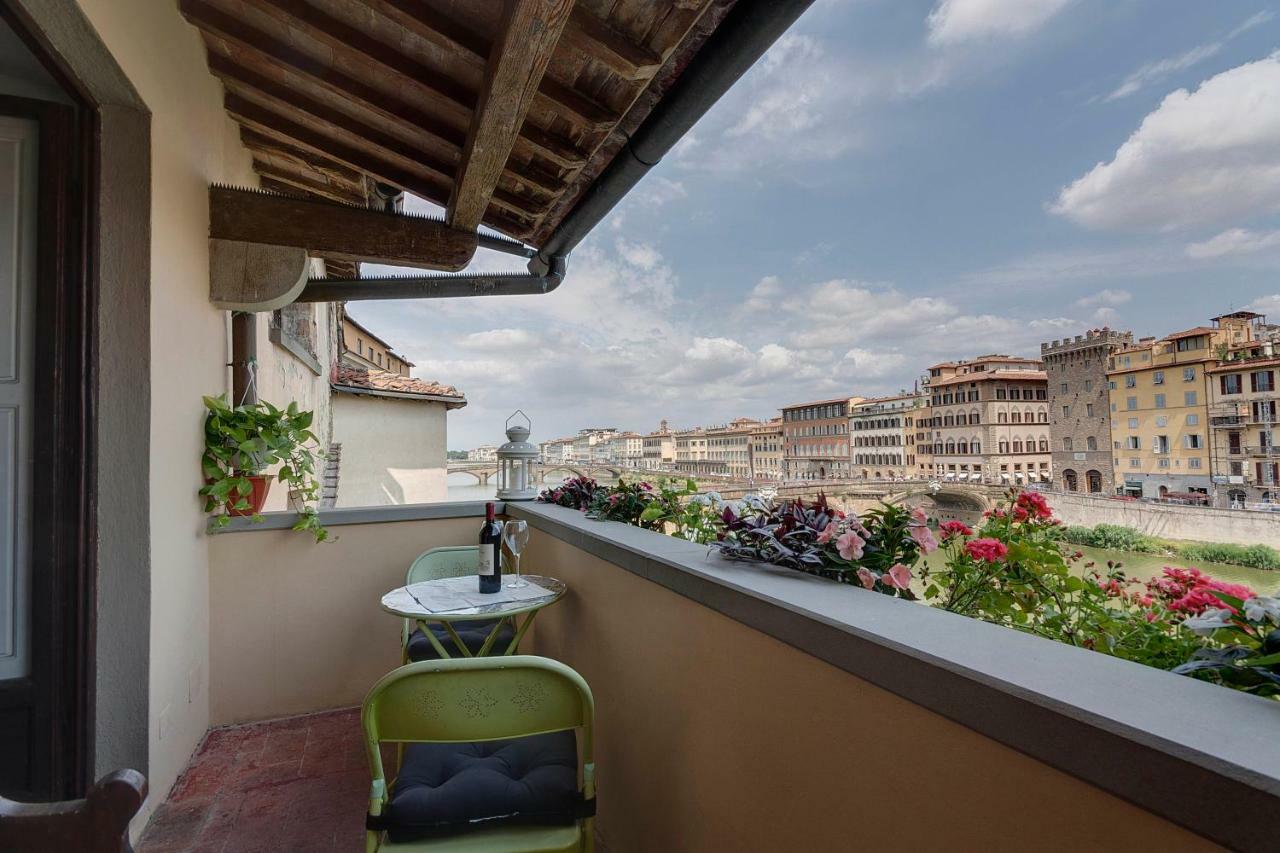 Historical Apartment Spectacular Arno View With Balcony From 12 Th Century. Firenze Bagian luar foto